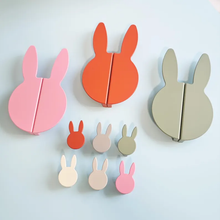 Load image into Gallery viewer, Colorful Rabbit Cabinet Pull | Zinc Alloy Drawer Handle for Kids Room (16mm &amp; 64mm)
