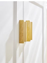 Load image into Gallery viewer, Solid Brass New Chinese Style Cabinet Pulls, Luxury Gold Minimalist Handles for Wardrobe, Drawer, Wine &amp; Shoe Cabinet
