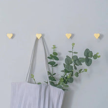 Load image into Gallery viewer, Solid Brass Loving Heart Hook - Decor &amp; Wall Use (Coat/Hat)
