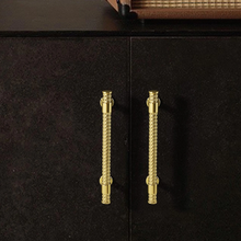 Load image into Gallery viewer, Creative Nickel, Chrome &amp; Gold Knobs &amp; Pulls | Black Cabinet Handles, Wardrobe, Kitchen &amp; Drawer Hardware
