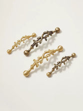 Load image into Gallery viewer, Antique Bronze Vine Brass Cabinet Pulls, Mid-Century French Vintage Handles for Kids Room, Kitchen &amp; Wardrobes
