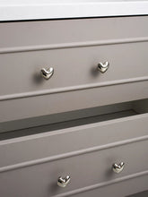Load image into Gallery viewer, Heart‑Shaped Cabinet Knob, Silver Modern Minimalist Premium Unique Furniture Hardware Pull
