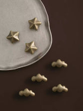 Load image into Gallery viewer, French Vintage Star &amp; Cloud Cabinet Knob, Antique Bronze Small Drawer Pull for Kids Room
