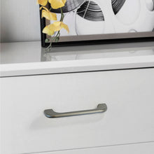 Load image into Gallery viewer, 3.78&quot;, 5&quot;, 12.6&quot; Black &amp; Dark Gray Modern Drawer Pulls | Kitchen Cabinet &amp; Cupboard Handles, Dresser &amp; Wardrobe Handles, Knobs
