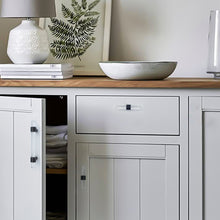 Load image into Gallery viewer, Custom Black &amp; Clear Acrylic Cabinet Door Handles | Kitchen &amp; Bathroom Drawer Pulls, Dresser Knobs

