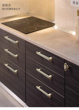 Load image into Gallery viewer, 3.78&quot;-8.8&quot; Gold, White &amp; Black Gold Knobs, Pulls &amp; Handles | Dresser, Drawer, Kitchen &amp; Cabinet Hardware
