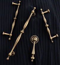 Load image into Gallery viewer, 3.78&quot;-6.3&quot; Antique Brass &amp; Antique Bronze Knobs, Pulls &amp; Handles | Drawer, Cabinet, Dresser Solid Hardware

