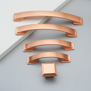 3"-6.3" Brushed Copper Knobs, Pulls & Handles | Drawer, Cabinet, Dresser & Kitchen Cupboard Furniture Hardware