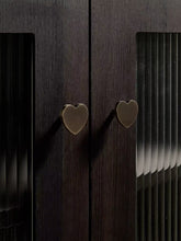 Load image into Gallery viewer, Cute Heart Antique brass Brass Knobs, Mid-Century Lovely Handles for Kids Room Cabinets, Drawers &amp; Wardrobes
