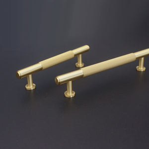 Solid Brushed Brass Drawer Pulls & Knobs | Kitchen & Cabinet Handles, Dresser & Cupboard Knobs, Closet Hardware