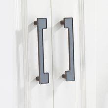 Load image into Gallery viewer, 3.78&quot;-7.55&quot; Leather Knobs, Pulls &amp; Handles (Blue, Brown) | Drawer, Cabinet, Dresser, Cupboard &amp; Kitchen Hardware
