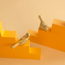 Load image into Gallery viewer, Solid Brass Bird Cabinet Knobs &amp; Pulls | Decorative Hardware for Kitchen &amp; Dresser
