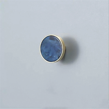 Load image into Gallery viewer, Sapphire Blue &amp; Gold Knobs, Pulls &amp; Handles | Cabinet, Cupboard, Wardrobe, Dresser Drawer &amp; Furniture Hardware
