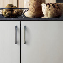 Load image into Gallery viewer, 3.78&quot;, 5&quot;, 12.6&quot; Black &amp; Dark Gray Modern Drawer Pulls | Kitchen Cabinet &amp; Cupboard Handles, Dresser &amp; Wardrobe Handles, Knobs
