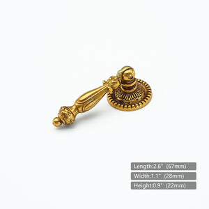 2.5"-3.78" (64-96mm) Antique Coffee Vintage Knobs, Pulls & Handles | Dresser, Drawer, Cabinet, Kitchen & Door Hardware