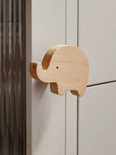 Load image into Gallery viewer, Wooden Cartoon Knobs, Cute Mushroom Rabbit Star Round Ball Animal Handles for Children’s Drawers, Wardrobes and Cabinets
