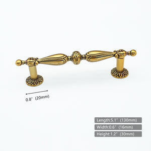 2.5"-3.78" (64-96mm) Antique Coffee Vintage Knobs, Pulls & Handles | Dresser, Drawer, Cabinet, Kitchen & Door Hardware