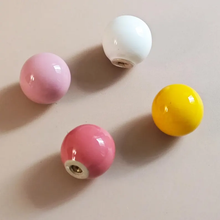 Load image into Gallery viewer, Colorful Candy Ball Ceramic Cabinet Knobs | Nursery &amp; Kitchen Drawer Pulls
