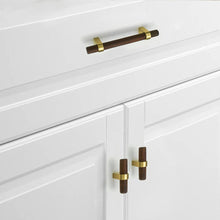Load image into Gallery viewer, Walnut Beech Wood Knobs, Pulls &amp; Handles | Kitchen, Cabinet, Drawer &amp; Dresser Hardware
