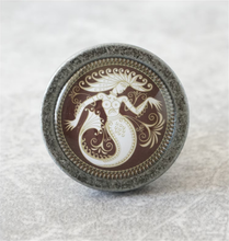 Load image into Gallery viewer, Retro Mermaid Handmade Chic Knobs &amp; Pulls | Drawer, Dresser, Cupboard, Kitchen Cabinet &amp; Door Furniture Hardware
