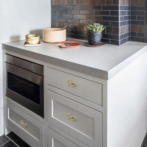 Modern Gold Brass Bow Knobs & Pulls | Dresser, Drawer, Girls Room Cabinet, Kitchen & Gift Hardware