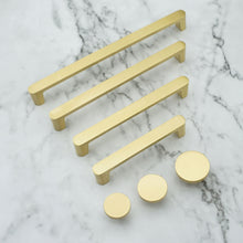 Load image into Gallery viewer, 3.78&quot;-7.55&quot; High Quality Solid Brass Knobs, Pulls &amp; Handles | Kitchen, Cabinet, Drawer, Dresser &amp; Wardrobe Hardware
