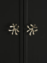 Load image into Gallery viewer, Personality Cabinet Pulls, Titanium Silver French Style Unique Furniture Handles
