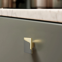 Load image into Gallery viewer, 3.78&quot;-5&quot; Unique Gray Gold Knobs, Pulls &amp; Handles | Cabinet Door, Drawer, Dresser, Kitchen &amp; Cupboard Hardware
