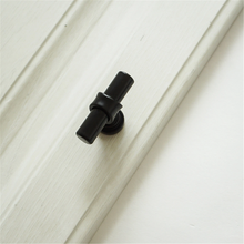 Load image into Gallery viewer, 3.78&quot;(96mm)-12.6&quot;(320mm) Black Pulls &amp; Handles | Cabinet, Dresser, Drawer, Closet, Kitchen &amp; Cupboard Hardware
