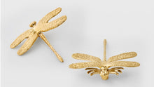 Load image into Gallery viewer, Dragonfly Brass Knob - Single Hole Cabinet Drawer Handle for Living Room Wardrobe Furniture
