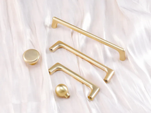 Load image into Gallery viewer, Modern Gold Simple Ball Knobs &amp; Drawer Pulls | Cabinet Hardware for Kitchen, Dresser &amp; Wardrobe
