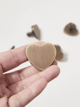 Load image into Gallery viewer, Cute Heart Antique brass Brass Knobs, Mid-Century Lovely Handles for Kids Room Cabinets, Drawers &amp; Wardrobes
