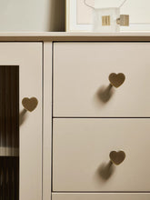 Load image into Gallery viewer, Cute Heart Antique brass Brass Knobs, Mid-Century Lovely Handles for Kids Room Cabinets, Drawers &amp; Wardrobes

