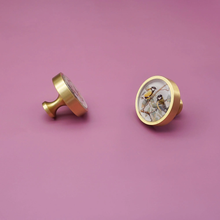 Load image into Gallery viewer, Ornate Brass Bird Knobs, Pulls &amp; Handles | Drawer, Dresser, Cabinet &amp; Furniture Hardware
