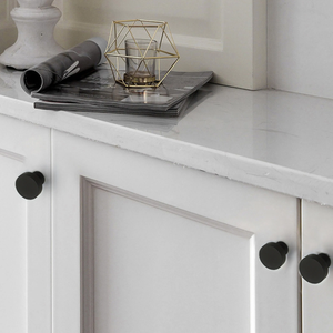 3.78", 5", 6.3", 7.55" Matte Black Drawer Pulls | Unique Cabinet & Kitchen Pulls, Dresser & Cupboard Knobs, Furniture Hardware