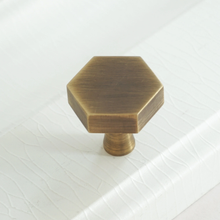 Load image into Gallery viewer, Brushed Brass &amp; Antique Bronze Knobs, Pulls &amp; Handles | Drawer, Kitchen Cabinet, Dresser &amp; Door Hardware
