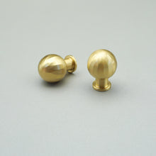Load image into Gallery viewer, Gold Brass Drawer Knobs | Dresser Pulls, Kitchen Cabinet Door Handles &amp; Cupboard Hardware | Decor Furniture Knobs

