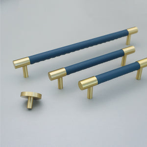 3.78"-8.8" (224mm) Nordic Brass Pulls, Knobs & Handles | Door, Wardrobe, Drawer & Dresser Hardware