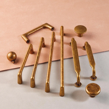 Load image into Gallery viewer, Antique Bronze Cabinet Pulls &amp; Knobs | Modern Hardware for Kitchen, Dresser &amp; Wardrobe
