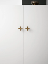 Load image into Gallery viewer, Retro French Cabinet Handle | Antique Bronze Personalized Furniture Pull
