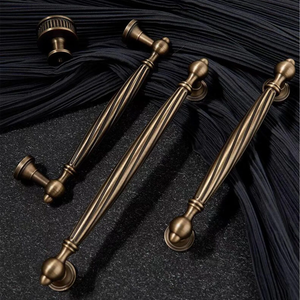 5"-6.3" Aged Brass & Antique Bronze Knobs, Pulls & Handles | Cabinet, Kitchen, Drawer, Dresser & Cupboard Hardware