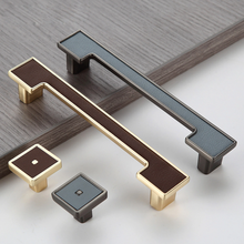Load image into Gallery viewer, 3.78&quot;-7.55&quot; Leather Knobs, Pulls &amp; Handles (Blue, Brown) | Drawer, Cabinet, Dresser, Cupboard &amp; Kitchen Hardware
