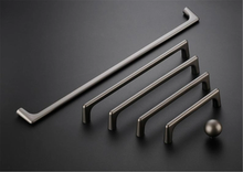 Load image into Gallery viewer, 3.78&quot;-7.55&quot; (192-320mm) Black Brass &amp; Nickel Knobs, Pulls &amp; Handles | Drawer, Cabinet, Dresser &amp; Kitchen Hardware
