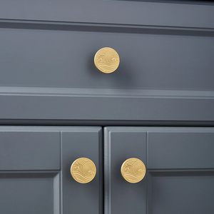 Solid Brass Gold Cabinet Knobs & Pulls | Dresser & Drawer Pulls, Kitchen Door Knobs, Hardware