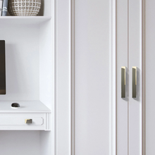 Load image into Gallery viewer, 3.78&quot;-5&quot; Unique Gray Gold Knobs, Pulls &amp; Handles | Cabinet Door, Drawer, Dresser, Kitchen &amp; Cupboard Hardware
