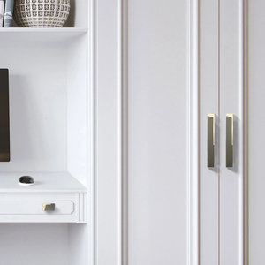 3.78"-5" Unique Gray Gold Knobs, Pulls & Handles | Cabinet Door, Drawer, Dresser, Kitchen & Cupboard Hardware