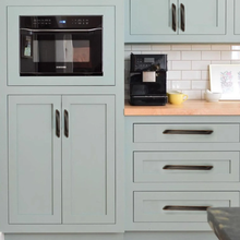Load image into Gallery viewer, 2.5&quot;, 3.75&quot;, 5&quot;, 6.3&quot;, 7.55&quot;, 8.8&quot; Black Copper Handles | Cabinet &amp; Drawer Pulls, Dresser &amp; Kitchen Knobs, Wardrobe Hardware
