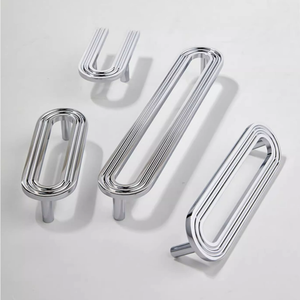 1.1"-7.55" Unique Hollow Chrome Knobs, Pulls & Handles | Wardrobe, Drawer, Kitchen & Cupboard Hardware