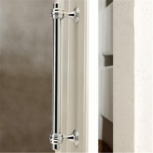 3.78"-6.3" Polished Chrome Modern Knobs, Pulls & Handles | Cabinet, Kitchen, Drawer, Dresser, Closet & Wardrobe Hardware