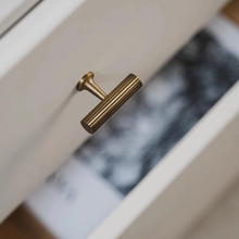 Load image into Gallery viewer, Solid Brass Cabinet Pulls &amp; Knobs | Antique Bronze Drawer Handles, Dresser Knobs, Kitchen &amp; Cupboard Pulls, Furniture Hardware
